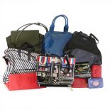 'Lulu Guinness' Bags collection, various colours & sizes each with the Lulu flair and original