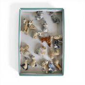Wade Hat box collection to include:-Trusty The Blood Hound, Big Mama, two x Bambi, Thumper, Scamp,