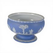 Wedgwood Dipped Jasperware footed Sacrifice Bowl late 19th/early 20th century. 17cm dia