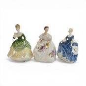 Royal Doulton Lady Figurines to include:- Soiree HN2312, Marilyn HN3002 (Signed Base), Hilary