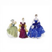 Royal Doulton Lady Figurines to include:- Sophie HN4620 (seconds) Buttercup HN2309, Loretta