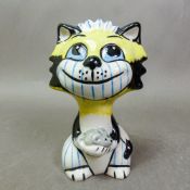 Lorna Bailey Cat and Mouse, height 13cm.