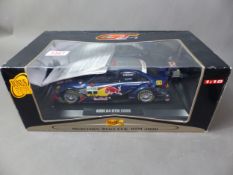 Maisto 1:18 scale model - Audi A4 DTM - Red Bull, an adult collectable model, boxed.