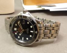 OMEGA: Omega Seamaster Professional 300M 212.30.41.20.01.003 wrist watch, complete with original bo