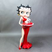 Betty Boop resin figurine, King Features Syndicate/GP Securities 2002, height 38cm.