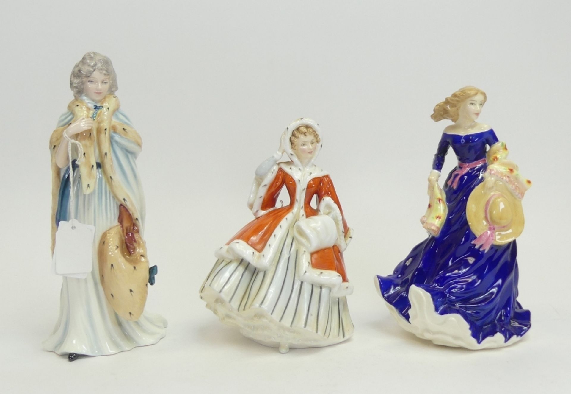 Royal Doulton Lady figurines to include:- Eliza Farren Countess of Derby HN3442, Noelle HN2179,