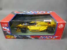 Maisto 1:18 scale model - Indy Racing Replicas, IndyCar - Scott Goodyear - Pennzoil, an adult