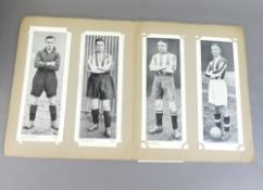 Topical Times Panel Portraits Album of Star Footballers from the 1930's.