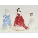 Royal Doulton Lady Figurines to include:- Special Occasion HN4100, Christine HN3767, Birthday Girl