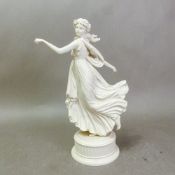 Wedgwood limited edition figure, The Dancing Hours, height 25cm.