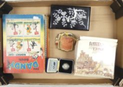 A collection of items to include UK XIII Commonwealth Games 1986 Silver Commemorative Two Pounds