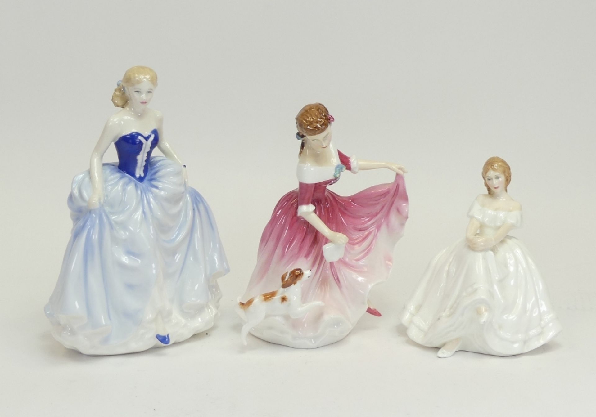 Royal Doulton Lady Figurines to include:- My Best Friend HN3011, Heather HN2956 (seconds), Susan