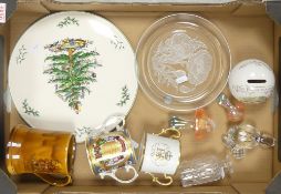 A collection of items to include Caverswall Millennium commemorative loving cup, The Flopsy