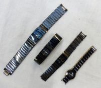 Group of three Rado Jubilé watches (1 gents and 2 ladies) together with a Rado model 87828, 2 of the