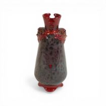 Royal Doulton flambe Burslem Artwares Jianyang vase BA33, limited edition, h.22cm.