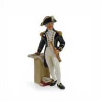 Royal Doulton character figure The Captain HN2260, h.24cm.