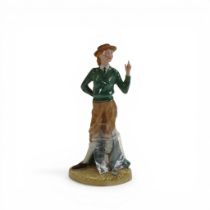 Royal Doulton character figure Women's Land Army HN4364, h.23cm, missing pitchfork staff.