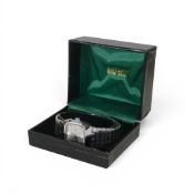Gentleman's Rotary automatic day date wristwatch, stainless steel with steel bracelet, boxed.