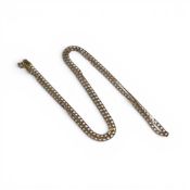 9ct gold 20 inch necklace, 3.6g.
