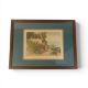 R. Halliday Academy Proof 20th century etching framed and mounted behind glass of a rustic landscape - Image 1 of 3