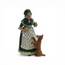 Royal Doulton character figure Old Mother Hubbard HN2314, h.21cm.