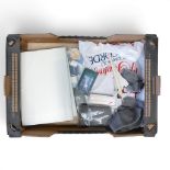 A collection of Concorde related items to include 2004 calendar, scale model of Concorde, pack of