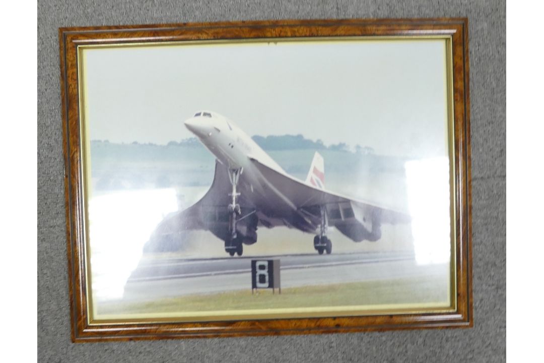 A framed print titled Concorde - Simply the Best, based on the original painting by Timothy O'Brien, - Image 3 of 4