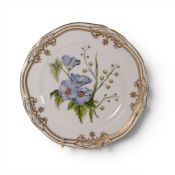 A Spode plate , ornately decorated in the Sida & Acacia pattern, app diameter 19.5cm, factory