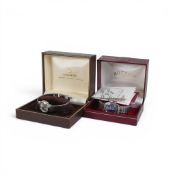 Ladies Rotary Automatic stainless steel wristwatch, stainless steel with steel bracelet, boxed