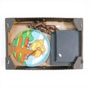 A Mixed Selection of collectors items to include:- A vintage circular tray depicting the BT