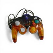 A rare 2005 Star Wars Nintendo GameCube controller, H0042482. Untested.