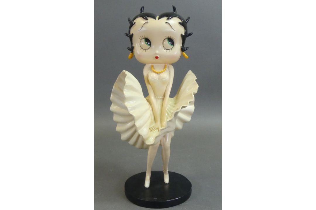 GP Securities Betty Boop Marilyn Monroe Stance resin figure 2002. H:-34cm - Image 1 of 2