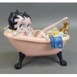 Betty Boop resin figure by Fleischer Studios: Betty Boop in The Bath 2003. H:-16cm