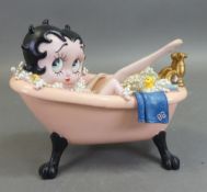 Betty Boop resin figure by Fleischer Studios: Betty Boop in The Bath 2003. H:-16cm