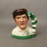 Royal Doulton Football Supporters intermediate character jug Celtic D6925.