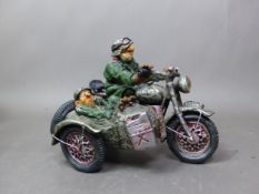 Guillermo Forchino, 'Sidecar' limited edition sculpture with label and original box.