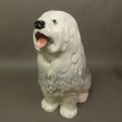 Beswick fireside model of an Old English Sheepdog, height 29cm.