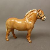 Beswick Norwegian Fjord horse 2282 in gloss.