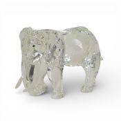 Swarovski Crystal Figure, Annual Edition 1993 Elephant (169970) retired 1993 designed by Martin