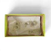 Swarovski Mixed selection of Animals to include:- Rhinoceros (151521) retired 1995, designed by
