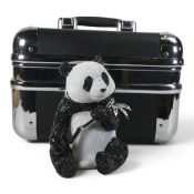 Swarovski Ching Ching Panda (943502) retired 2008 designed by Heinz Tabertshofer, Limited Edition