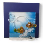 Swarovski 'Harmony' Plaque (657120) retired 2007 designed by Martin Zendron. The first of the '