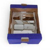 A selection of various shapes and sizes of mirrored plinths to display Swarovski (1tray)