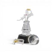Swarovski Crystal Masquerade trilogy. 'Columbine' (242032) retired 2000 designed by Gabriele Stamey,