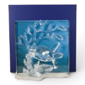 Swarovski 'Eternity' Plaque (726028) retired 2007 designed by Michael Stamey. The second of the '
