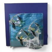 Swarovski Plaque of 'Wonders of the Sea' trilogy (854650) retired 2007 designed by Heinz