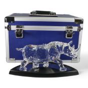 Swarovski Large Rhinoceros (945461) retired 2008. Limited Edition 09426/10000, designed by Anton