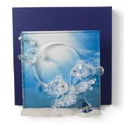 Swarovski 'Harmony' Plaque (681823) retired 2007 designed by Martin Zendron. The first of the '