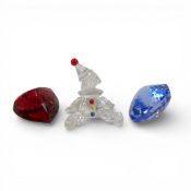 Swarovski Puppet clown clear crystal with accents of colour(217207), designed by Gabriele Stamey