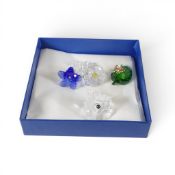 Swarovski Crystal Selection to include:- Idyllia Beatle on a Leaf (566874) retired 2024. Gentian